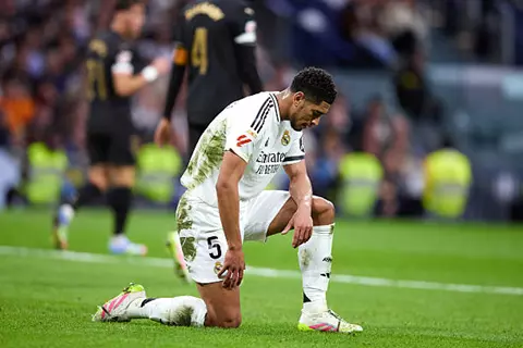 جراحة في الكتف تُبعد بيلينجهام عن ريال مدريد حتى أكتوبر